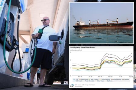 US diesel prices soar past $6 a gallon