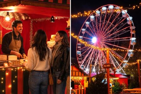 A massive Swiss Christmas village is coming to Santa Monica — complete with Alpine chalets and melted cheese