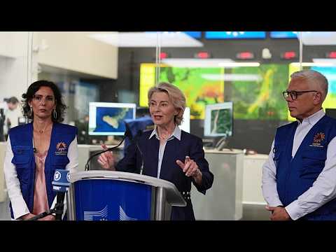 ‘Europe must prepare for a new era of simultaneous disasters,’ von der Leyen says