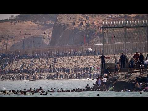 Spanish police chief denies existence of report blaming Morocco for Ceuta migrant crossings