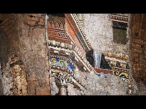 Roman revelation: Biggest ancient monumental wall mosaic unveiled after 2,000 years