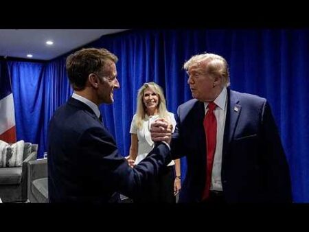 France’s president says talks with Trump on Red Sea and Ukraine were ‘constructive’