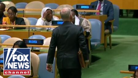 US delegation WALKS OUT during Iranian president’s address to UN