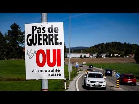 How neutral should Switzerland be? Voters deliver decisive verdict