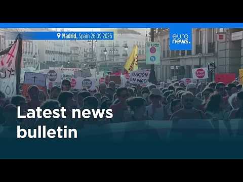 Latest news bulletin | September 27th, 2026 – Midday