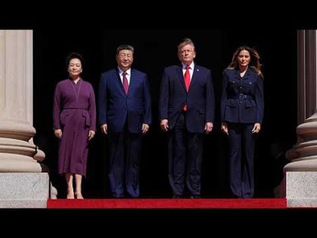 Trump and Xi declare harmony, no confrontation, as US state visit ends