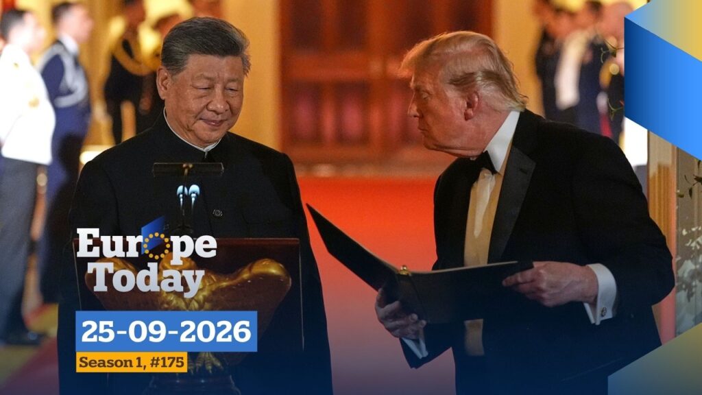 LIVE: Trump’s state dinner for Xi Jinping, Pope Leo’s first visit to France | Europe Today #175