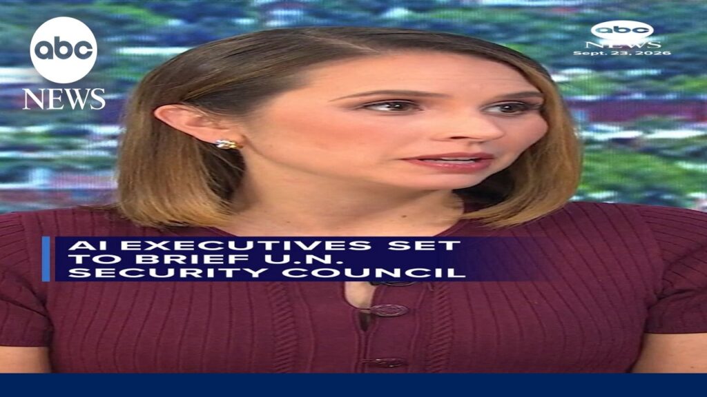 AI executives set to brief U.N. Security Council