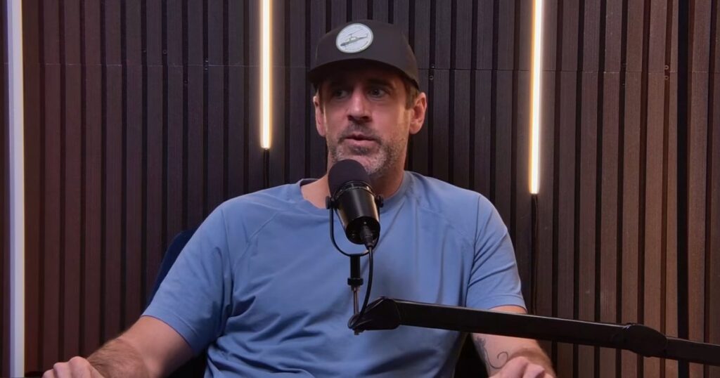 Aaron Rodgers Addresses Speculation That He’s a Trump Supporter, Calls Joe Biden an ‘Old Bag of Bones’