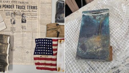 Time capsule from 1941 unearthed at Indiana Dunes National Park