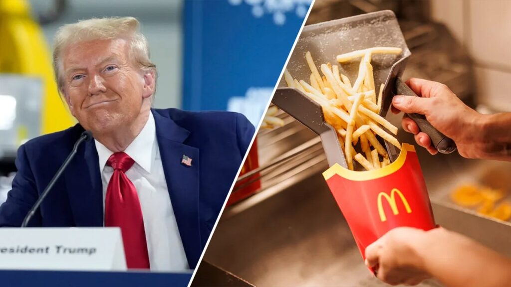 Trump: ‘I’m gonna do everything’ as he works behind a McDonald’s counter this weekend