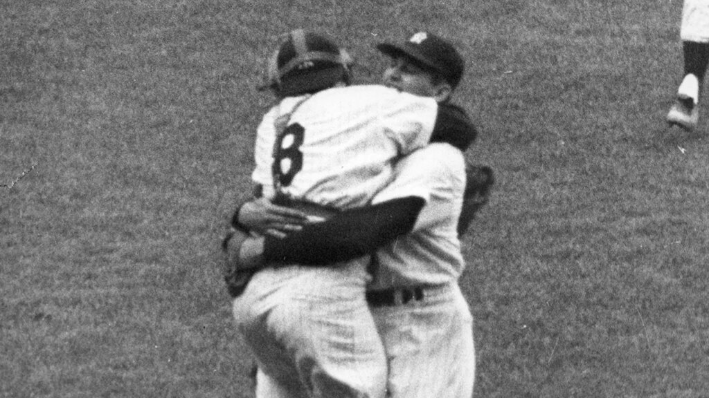 Yankees-Dodgers iconic moments: Don Larsen’s pitches first, and still only, World Series perfect game