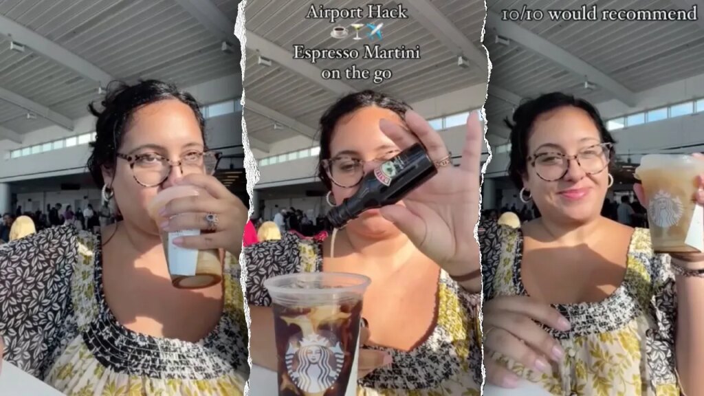 Airline traveler goes viral for mixing cocktail before boarding a plane: Is it legal?