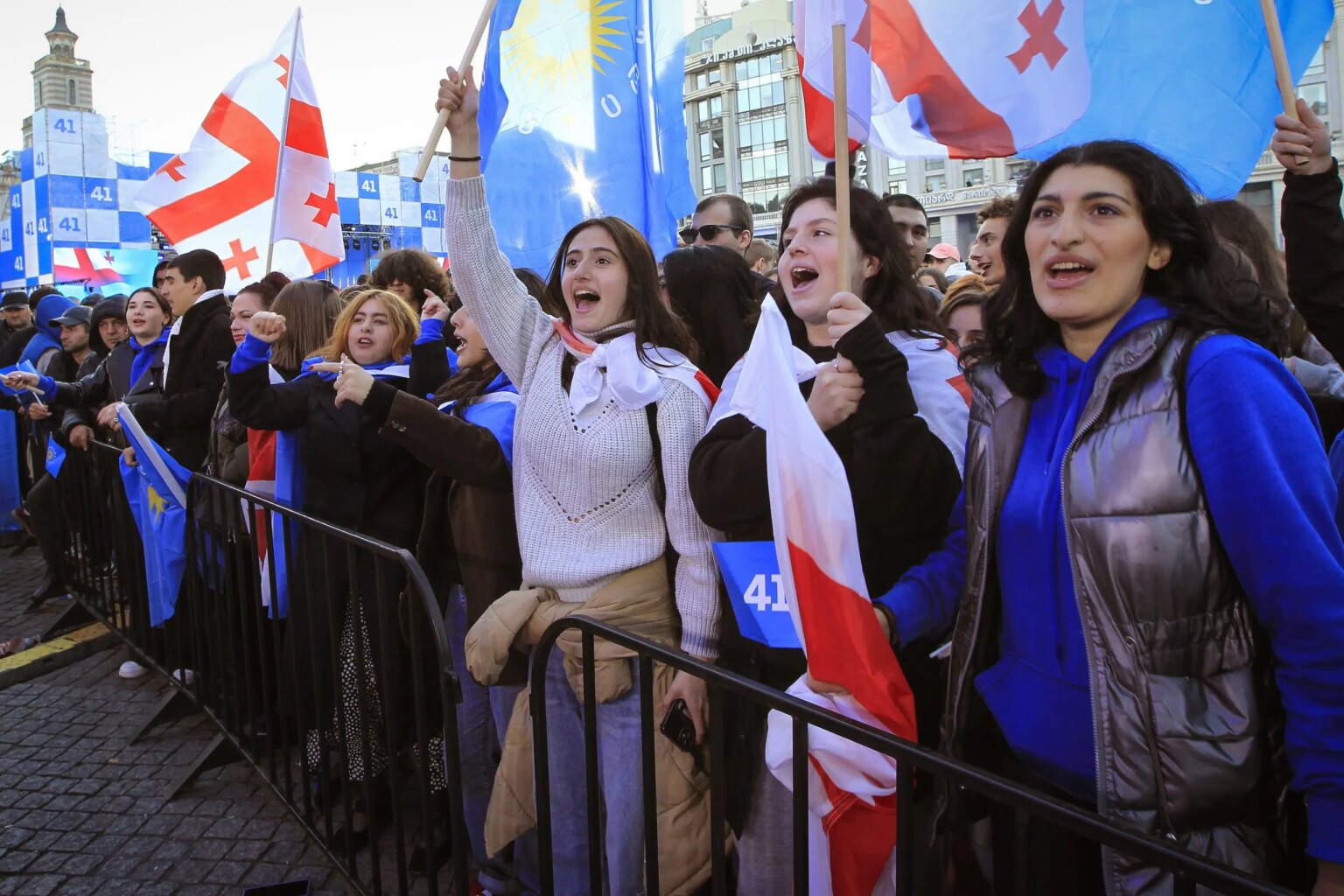 Putin looks to halt neighboring Georgia’s Western ambitions in vital election