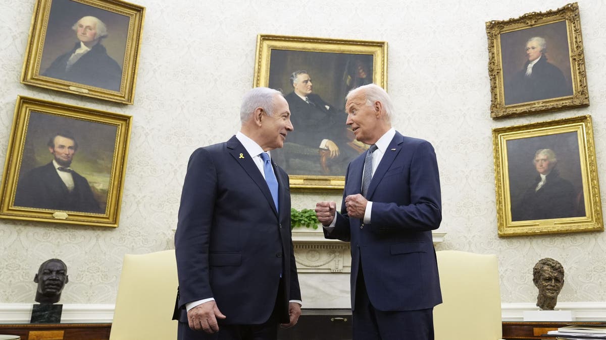 Biden, Netanyahu meet at White House