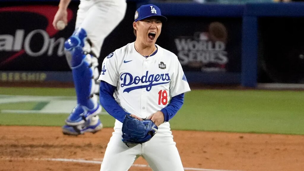 Dodgers’ Yoshinobu Yamamoto stymies Yankees in World Series Game 2 win as Shohei Ohtani injury casts shadow