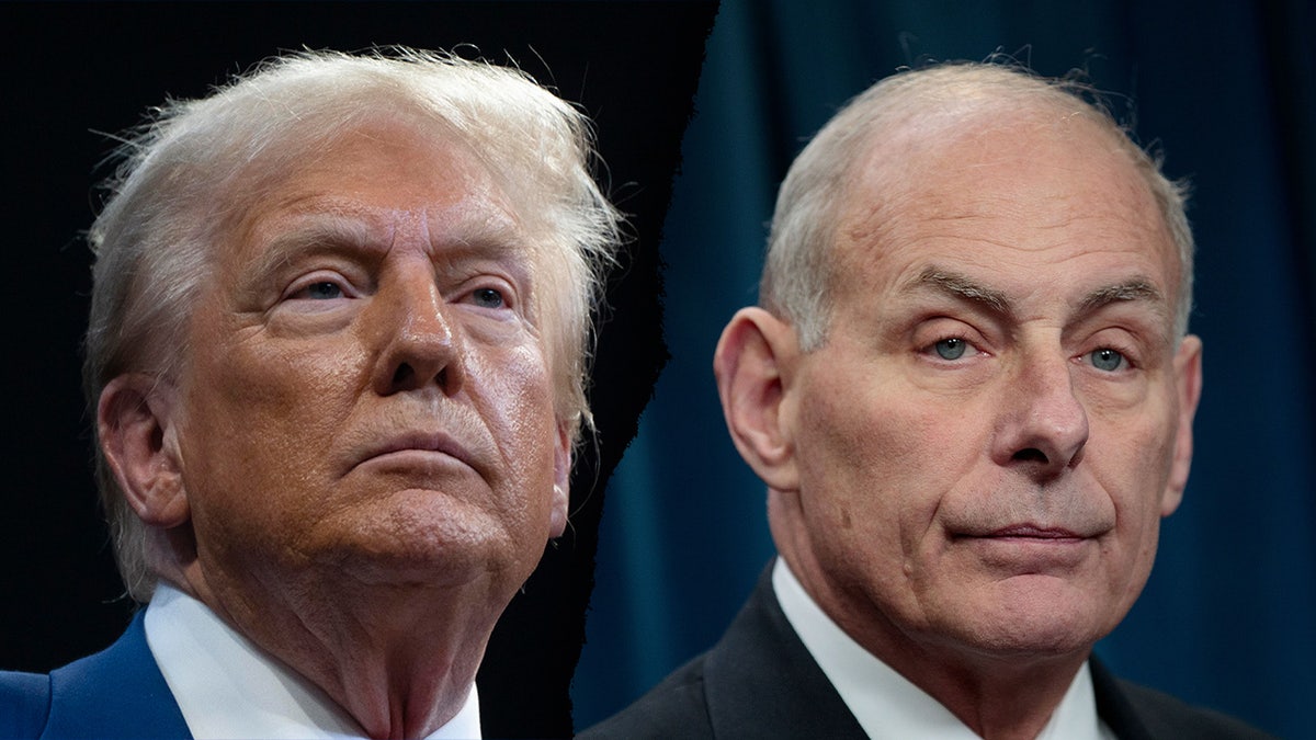 Trump and Gen Kelly