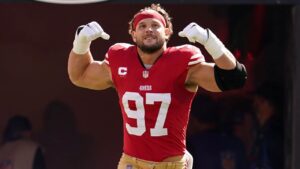 Nick Bosa’s MAGA hat appearance initially omitted from ‘SNF’ social media feed, clip posted after fan furor