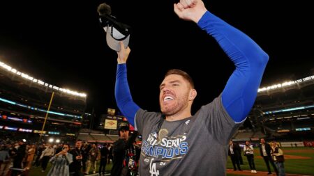 Dodgers’ Freddie Freeman was dealing with more than an ankle injury on way to World Series MVP