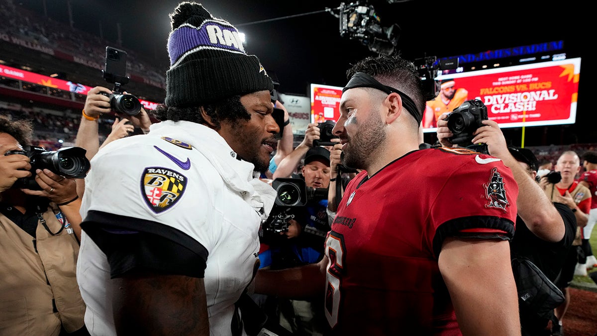 Lamar Jackson and Baker Mayfield