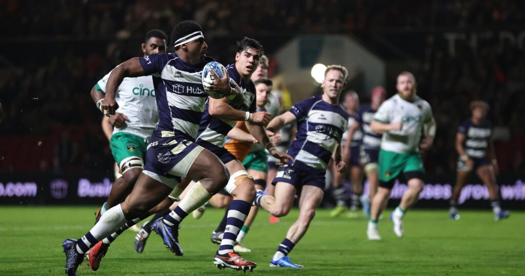 Bristol Bears 31-23 Northampton Saints: Kalaveti Ravouvou stars as hosts complete comeback with bonus-point win