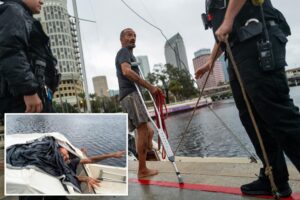 Tampa’s one-legged viral sensation ‘Lieutenant Dan’ tossed in jail after cop warnings his boat was ‘health hazard’