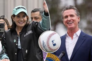 Gov. Hochul bets California Gov. Gavin Newsom that Yankees will beat Dodgers in World Series