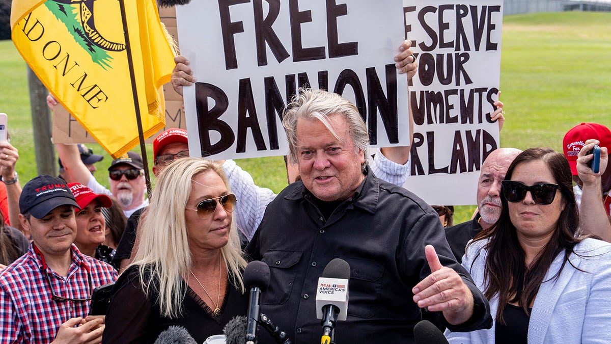 Bannon press conference