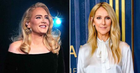 Adele Gets Emotional As She Spots Celine Dion in the Audience at Her Vegas Show