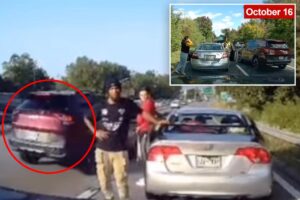 Notorious NYC fraudsters seemingly pulled same accident stunt on Belt Parkway in resurfaced chaotic video