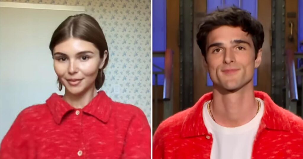 Olivia Jade Giannulli Gets Cozy While Borrowing Jacob Elordi’s ,725 Cashmere Sweater