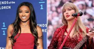 Simone Biles Playfully Shares Why She and Taylor Swift Aren’t NFL Game Day Besties