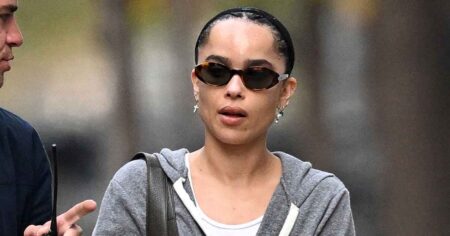 Zoe Kravitz Hides Her Ring Finger Following Split From Ex-Fiance Channing Tatum