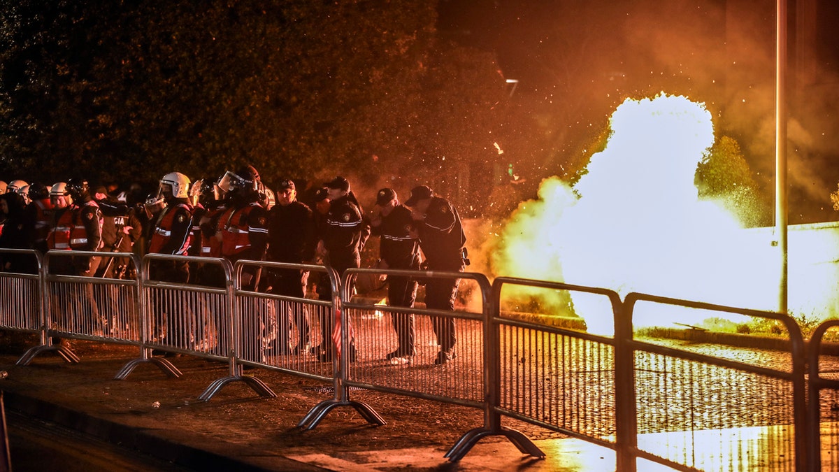 Albania protest