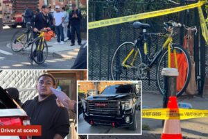 Bicyclist, 66, fatally struck by pickup truck in Bronx: cops