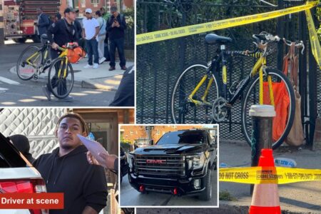 Bicyclist, 66, fatally struck by pickup truck in Bronx: cops