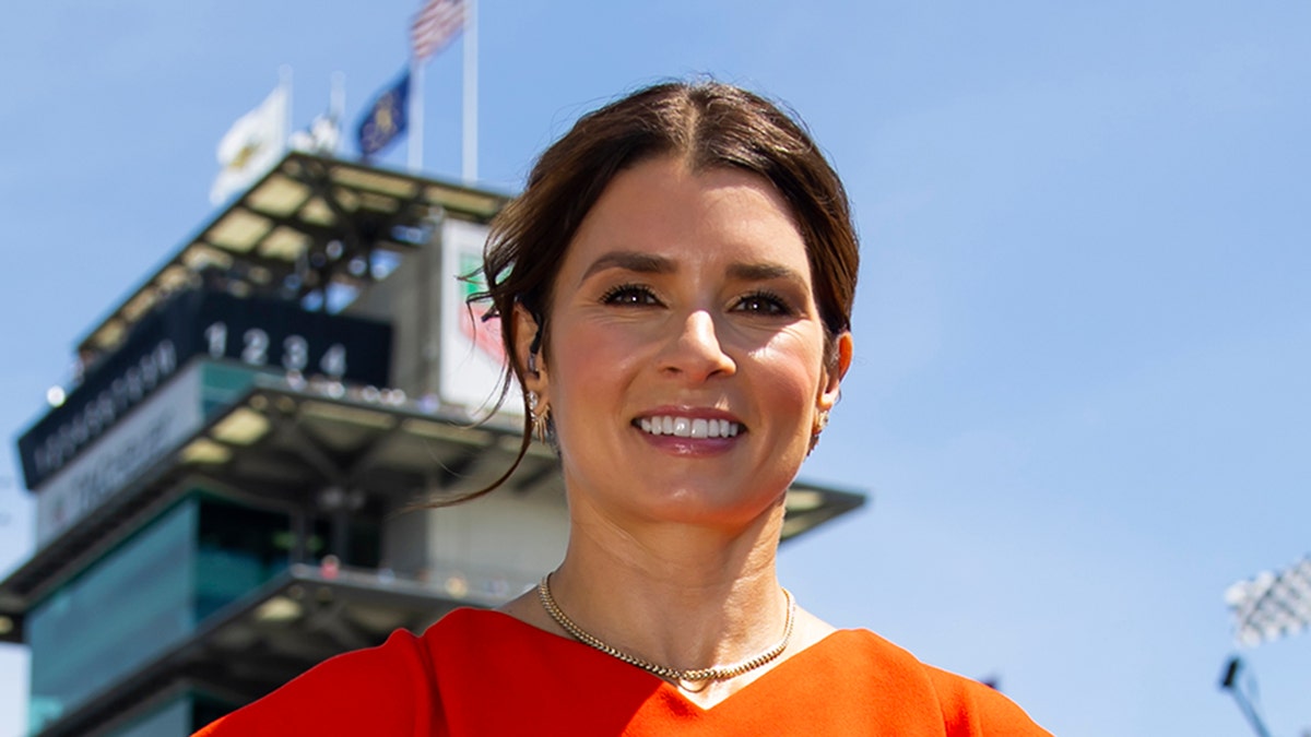 Danica Patrick smiles