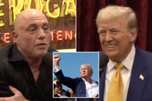 Joe Rogan reveals why he finally agreed to interview Trump on his podcast