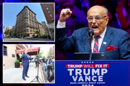 Rudy Giuliani may be down, but pals say he’s not out —even if he has to give up all his property and valuables