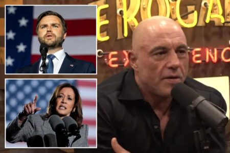 Joe Rogan to interview JD Vance after Kamala Harris refused to meet him in Austin studio