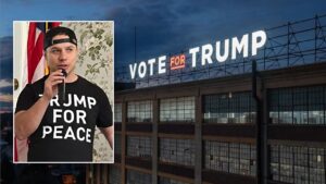 Blue state CEO who put up 100-foot pro-Trump sign to spend .6 million on campaign for Congress