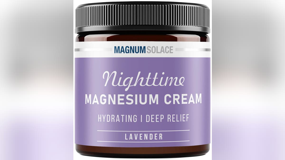 Rub in some magnesium cream for relief.