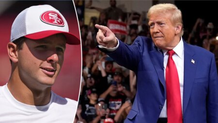 Trump praises Brock Purdy emerging as 49ers star after being drafted last: ‘There’s a little luck in sports’