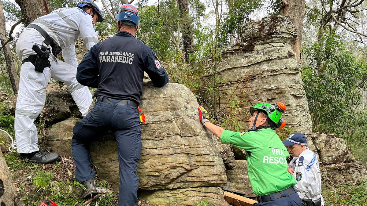 NSW Ambulance rescues woman