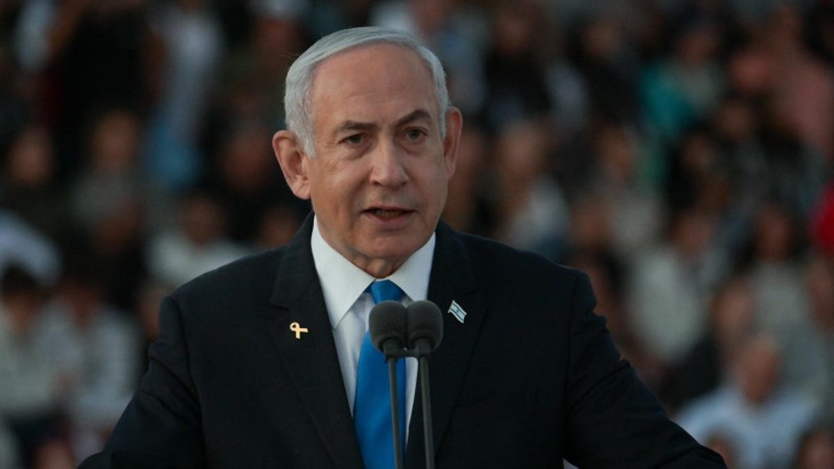 Netanyahu speaking