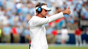 Ole Miss coach Lane Kiffin jokingly thanks ESPN host for playing role in USC firing: ‘Grateful to you Paul’