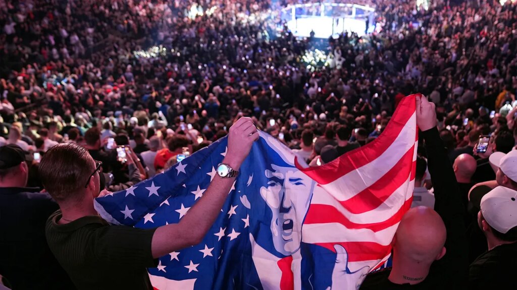 Trump thanks Dana White, UFC fans for raucous welcome at MSG