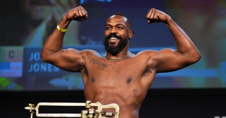 Jon Jones ‘super excited’ as he weighs in ahead of UFC heavyweight title clash with Stipe Miocic -‘Awesome opportunity’ – Mixed Martial Arts video