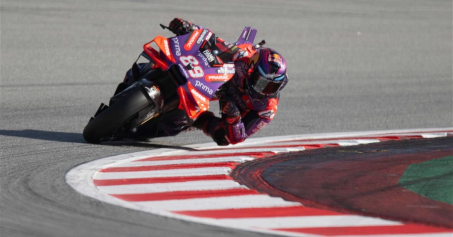 Martin claims historic MotoGP title with third-place finish in Barcelona