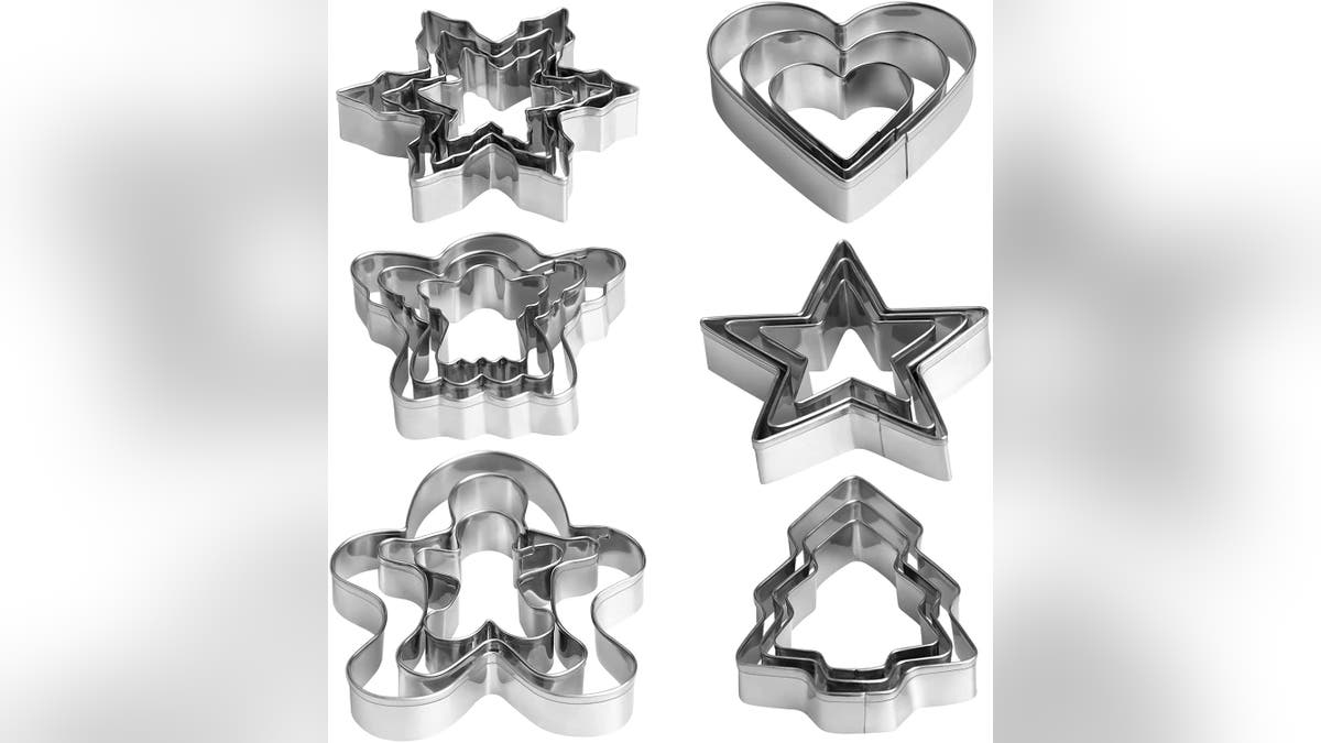 Decorate cookies with the kids or your friends using these adorable cookie cutters.